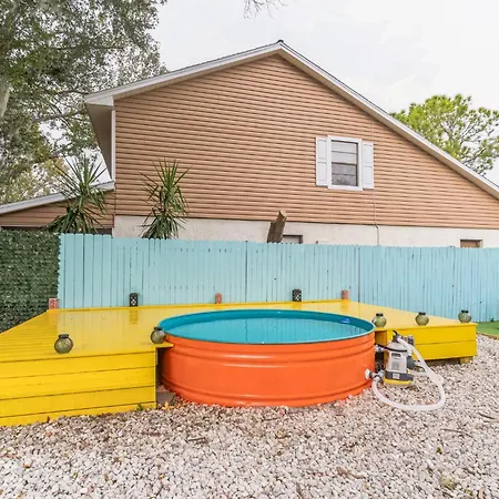 Groovy Funhouse Getaway - 4 Bdrm Near Legoland Villa Winter Haven Exterior photo